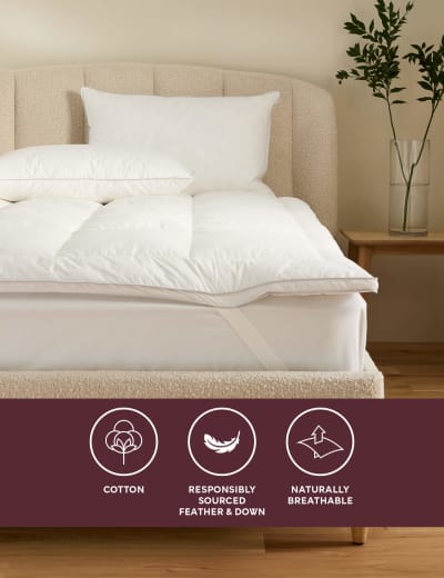 Goose Feather Down 13.5 Tog All Season Duvet M S Collection M S
