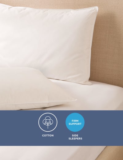 2pk Hotel Soft Cotton Medium Pillows M S Collection M S