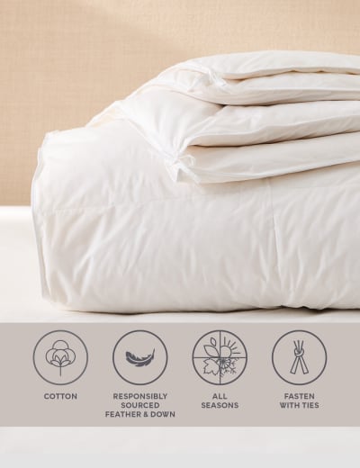 Duck Feather Down 13.5 Tog All Seasons Duvet M S Collection M S