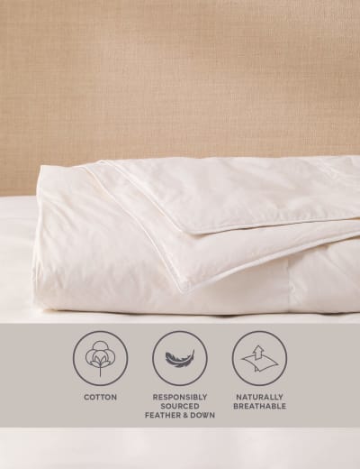 M&s goose feather and down duvet shop