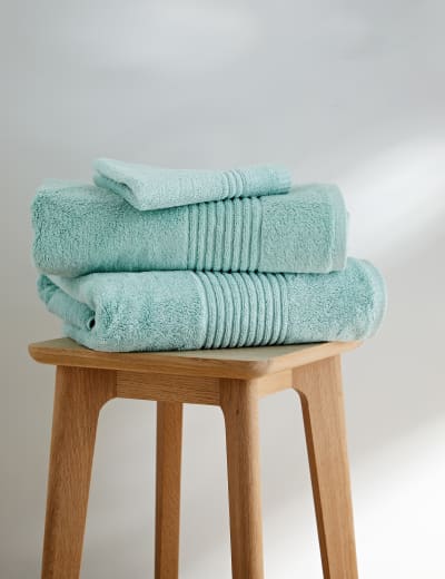 Egyptian Cotton Luxury Heavyweight Towel M S Collection M S