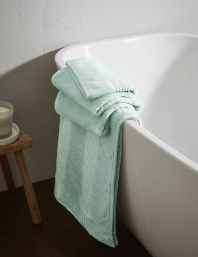 Pure Cotton Swim Swam Swan Bath Mat Scion M S