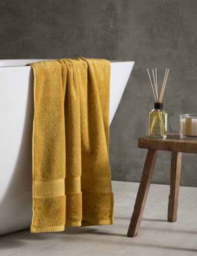 Pure Cotton Lynx Leopard Bath Mat Joules M S IE