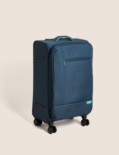 Seville 4 Wheel Soft Large Suitcase M S Collection M S