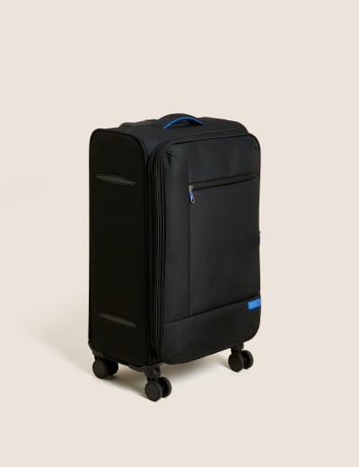 Seville 4 Wheel Soft Large Suitcase M S Collection M S