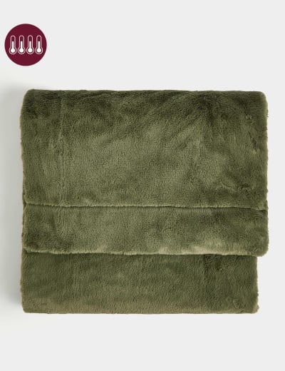 Fleece Pumpkin Throw M S Collection M S