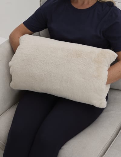 V Shaped Medium Pillow with Pillowcase Sleep Solutions M S