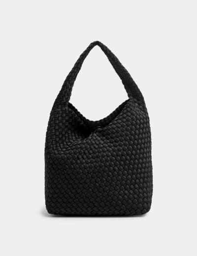 Leather Top Handle Shoulder Bag M S Collection M S