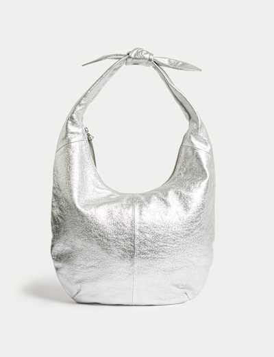 Leather Grab Bag M S Collection M S