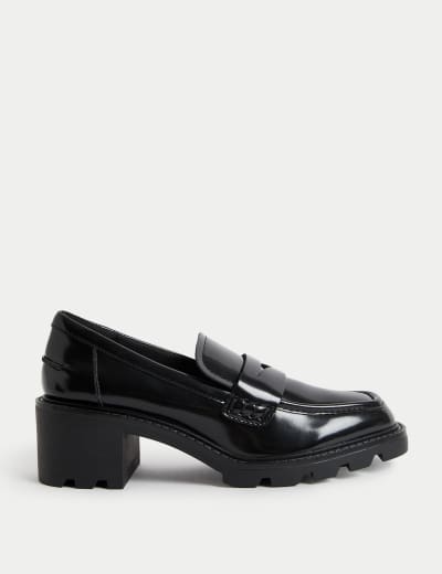 M&s ladies loafer shoes discount