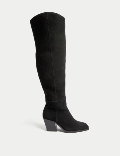 M&s long boots shop