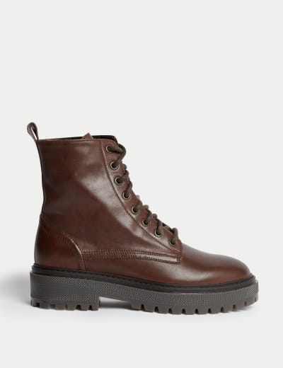 Marks and spencer brogue boots shop