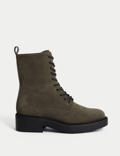 M and s lace up boots shop