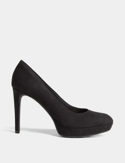 Suede stiletto heels clearance