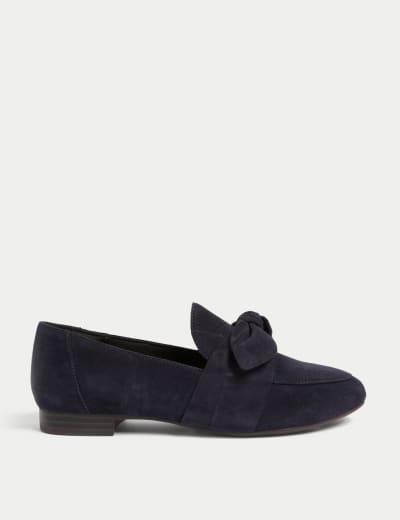 M&s bow ballerina pumps top