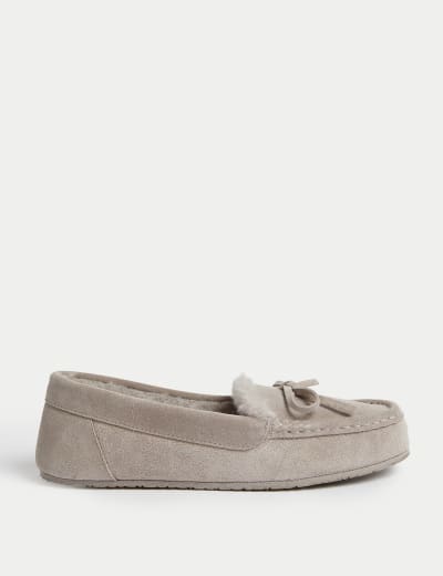 Marks and spencer boot slippers online