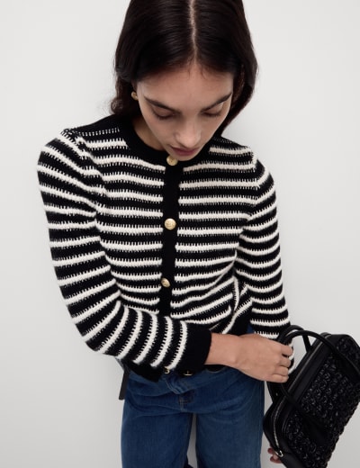 M&s knitted cardigan top