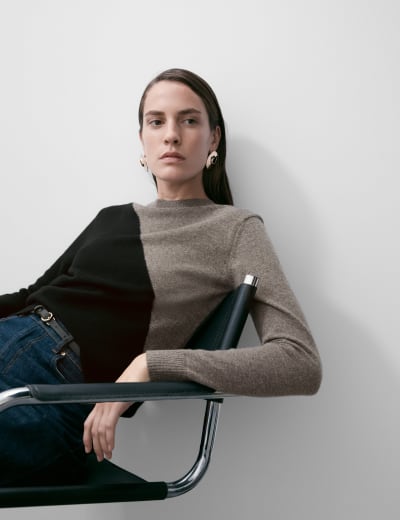 M&s cashmere star jumper discount