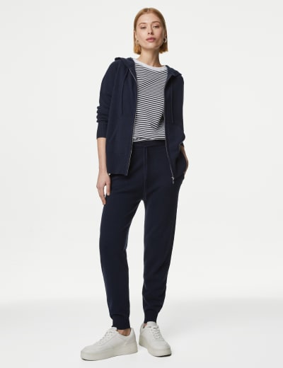 Pure Cashmere Knitted Relaxed Hoodie Autograph M S