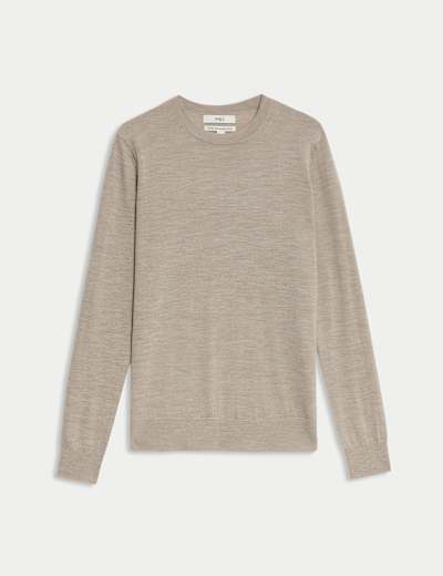Marks and spencer ladies crew neck jumpers best sale