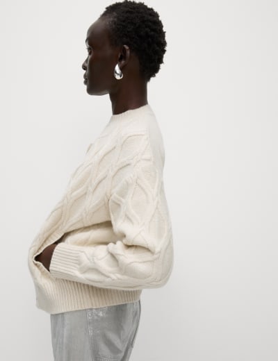 White cardigan m&s top