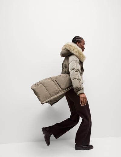 M&s ladies down coats shop