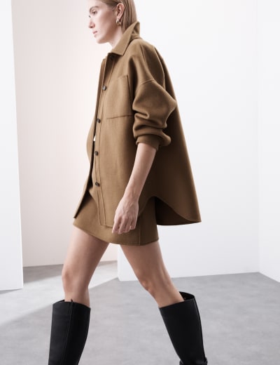 Waterproof Belted Trench Coat M S Collection M S