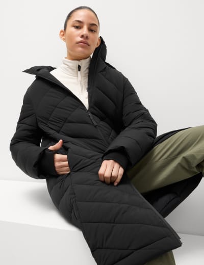 M&s collection padded coat shop