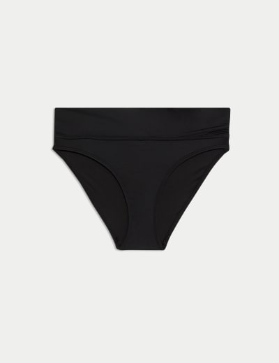 Amalfi Textured High Waisted Bikini Bottoms Boux Avenue M S