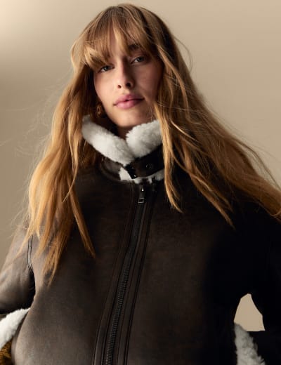M&s aviator jacket shop