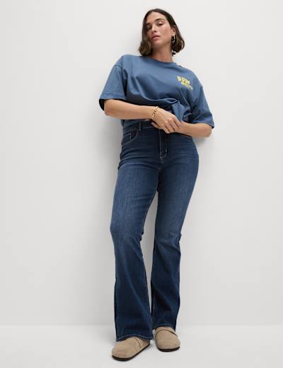 Flared Jeggings M S Collection M S