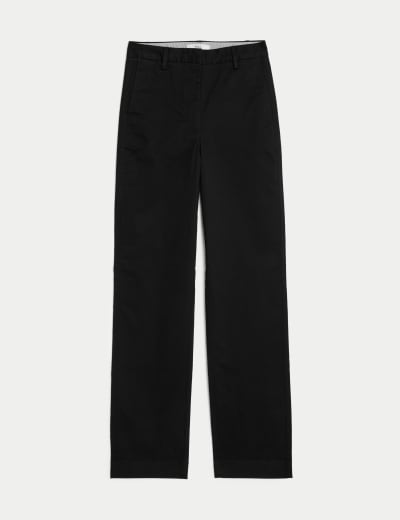 Marks and spencer ladies straight leg joggers best sale