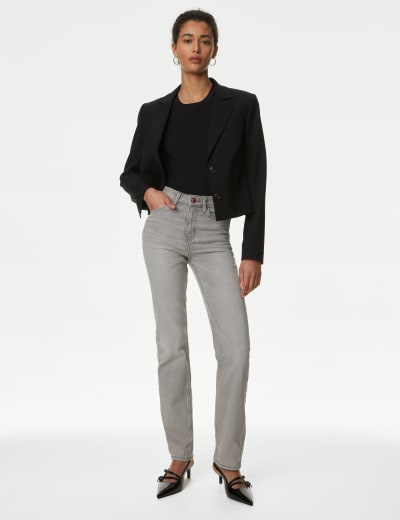 High waist super skinny jeans m&s top