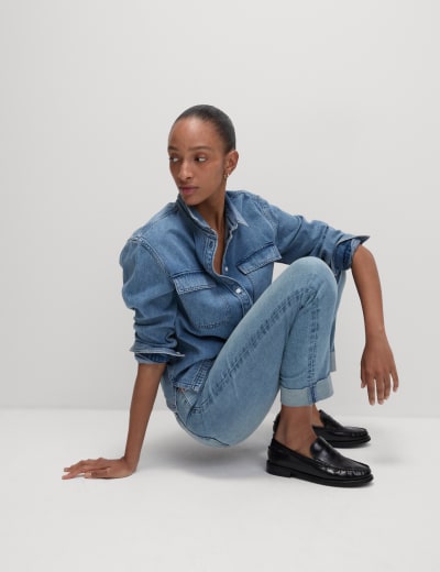 M and s ladies cropped jeans online