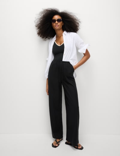 M and s ladies casual trousers hotsell
