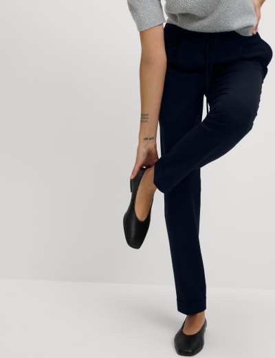 Cotton Rich Straight Leg Joggers M S Collection M S