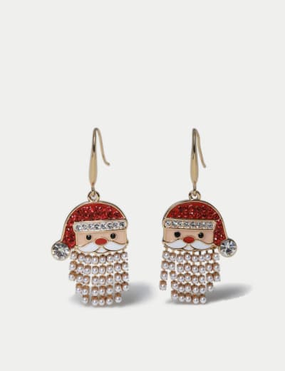 Christmas Kings Guard Drop Earrings M S Collection M S