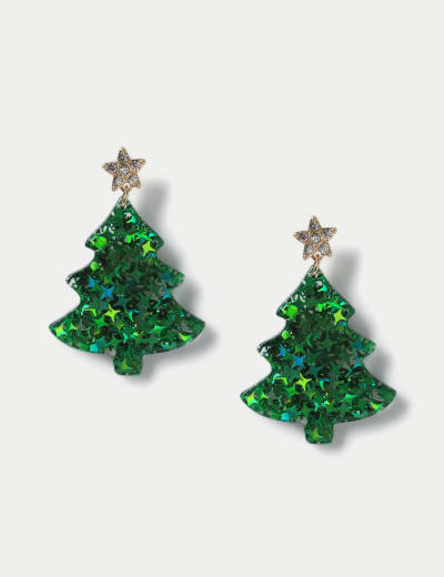 Marks and spencer christmas earrings sale