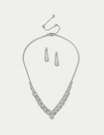 M&s heart necklace shop