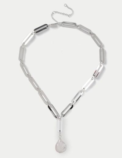 Gold Chunky Chain Necklace M S Collection M S