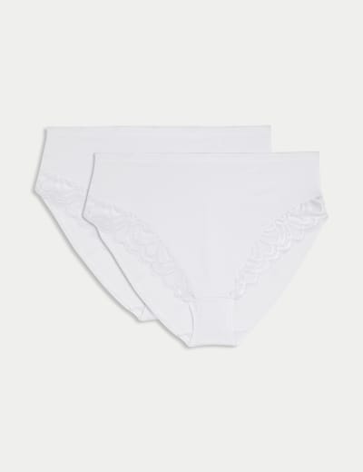 2pk Firm Control Full Briefs M S Collection M S