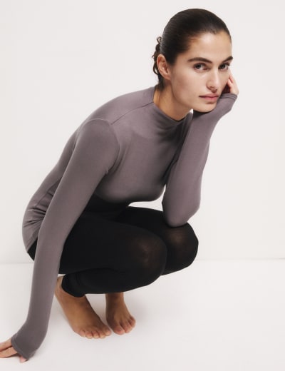 Heatgen Medium Thermal Turtle Neck Top M S Collection M S