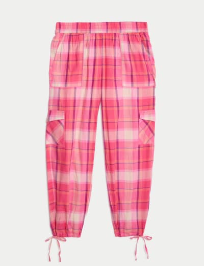Pure Cotton Snowflake Pyjama Bottoms M S Collection M S