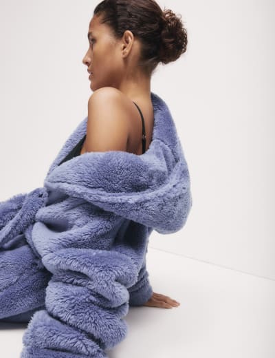 M&s long dressing gowns hot sale