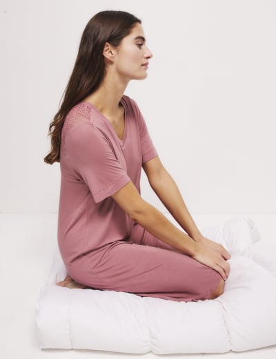 M&s long sleeve nightdress discount