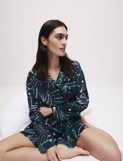 Dream Satin Nightshirt M S Collection M S