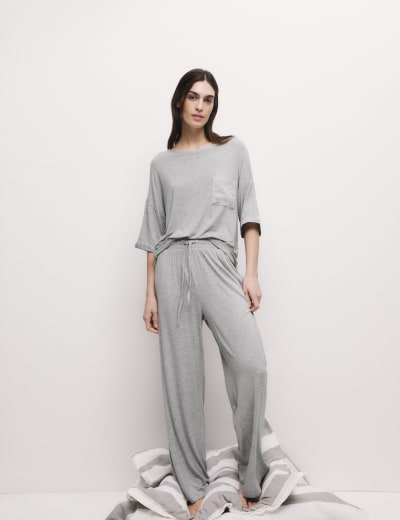 M&s pyjama tops deals
