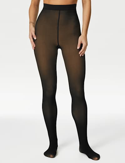200 Denier Thermal Fleece Lined Tights M S Collection M S