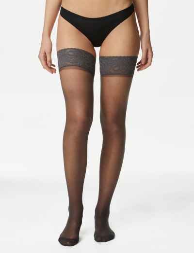 Spotted Sheer Tights M S Collection M S