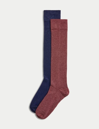 2pk Soft Knee High Socks M S Collection M S